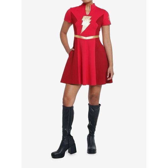 DC Comics Shazam! Fury Of The Gods Mary Cosplay Dress (Small) - Picture 9 of 9